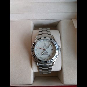 Omega GMT Great White